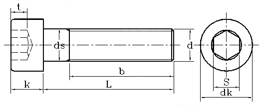 Bu lông ổ cắm Hex mạ kẽm nhúng nóng