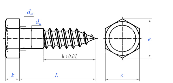 Vít gỗ lục giác